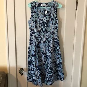 Sunny Girl Australia Blue Floral Dress